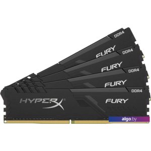 Оперативная память HyperX Fury 4x8GB DDR4 PC4-28800 HX436C17FB3K4/3