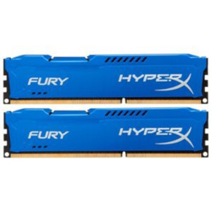 Оперативная память Kingston HyperX Fury Blue 2x8GB KIT DDR3 PC3-10600 (HX313C9FK2/16)