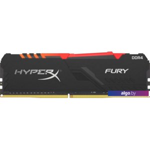 Оперативная память HyperX Fury RGB 8GB DDR4 PC4-29800 HX437C19FB3A/8