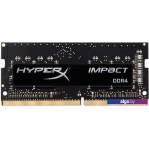 Оперативная память HyperX Impact 16GB DDR4 SODIMM PC4-21300 HX426S16IB2/16