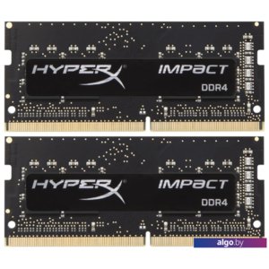 Оперативная память HyperX Impact 2x16GB DDR4 SODIMM PC4-23400 HX429S17IBK2/32