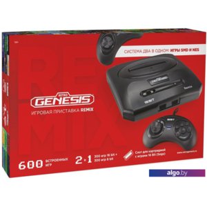 Игровая приставка Retro Genesis Remix (300 игр 16 bit + 300 игр 8 bit)