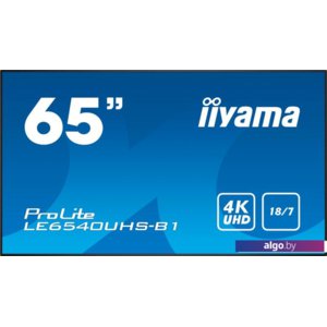 Информационная панель Iiyama ProLite LE6540UHS-B1