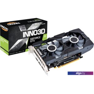 Видеокарта Inno3D GeForce GTX 1650 Twin X2 OC 4GB GDDR6 N16502-04D6X-1177VA25