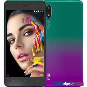 Смартфон Inoi 2 Lite 2021 8GB (фиолетовый/зеленый)