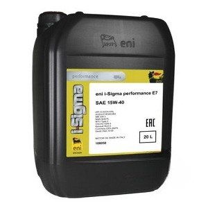 Моторное масло Eni i-Sigma performance E3 15W-40 20л