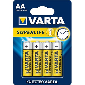 Батарейка Varta Superlife Ming 4AA R6P 02006101414 (4 шт)