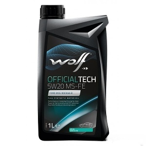 Моторное масло Wolf OfficialTech 5W-20 MS-FE 1л