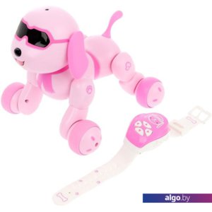 Интерактивная игрушка Woow Toys Собака Charlie (розовый)