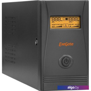 Источник бесперебойного питания ExeGate Power Smart ULB-600.LCD.AVR.C13.RJ.USB