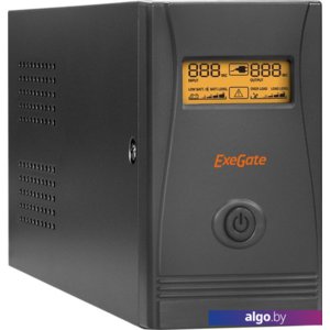 Источник бесперебойного питания ExeGate Power Smart ULB-650.LCD.AVR.EURO
