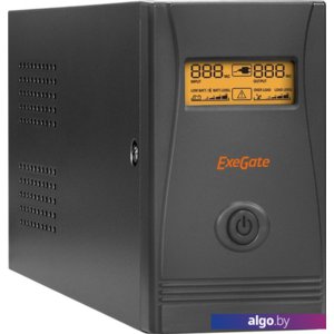 Источник бесперебойного питания ExeGate Power Smart ULB-650.LCD.AVR.EURO.RJ.USB