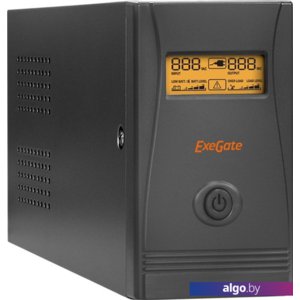 Источник бесперебойного питания ExeGate Power Smart ULB-850.LCD.AVR.EURO.RJ.USB