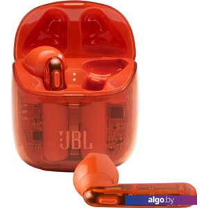 Наушники JBL Tune 225 TWS Ghost Edition (оранжевый)