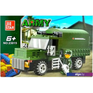 Конструктор JIE-STAR Army 23015 Военный грузовик