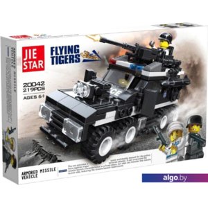 Конструктор JIE-STAR Flying Tigers 20042 Военный штурмовой внедорожник