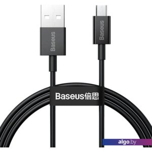 Кабель Baseus CAMYS-01 USB Type-A - microUSB (1 м, черный)