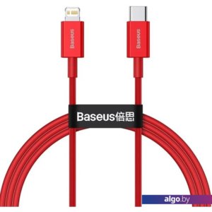 Кабель Baseus Superior Type-C - Lightning (1 м, красный)