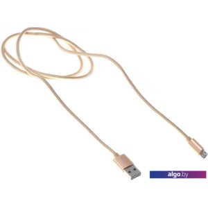 Кабель Buro USB Am micro USB B m 1м (золотистый)