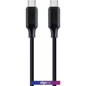 Кабель Cablexpert CC-USB2-CMCM60-1.5M USB Type-C - USB Type-C (1.5 м, черный)