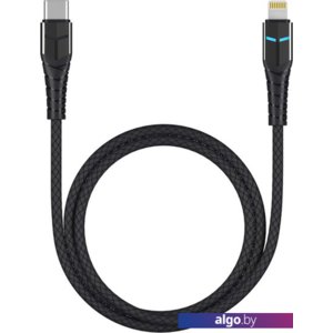 Кабель Deppa 72297 USB Type С - Lightning (1.2 м, черный)