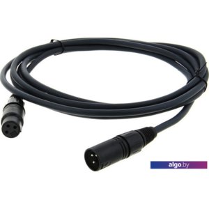 Кабель Planet Waves PW-CMIC-50 XLR - XLR (15 м, черный)