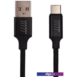 Кабель Profit QY-18 USB Type-C 1 м (черный)