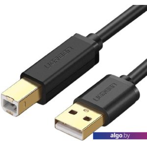 Кабель Ugreen US135 USB Type-A - USB Type-B (1.5 м, черный)