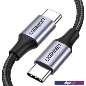 Кабель Ugreen US261 50152 USB Type-C - USB Type-C (2 м, черный)