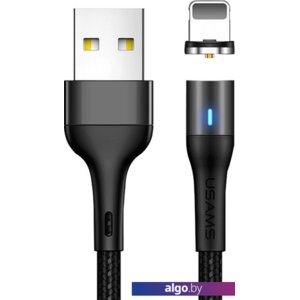 Кабель Usams U32 USB Type-A - Lightning SJ352USB01 (2 м, черный)