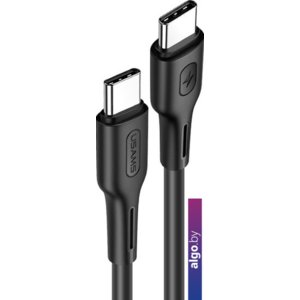 Кабель Usams U43 USB Type-C - USB Type-C US-SJ459 (черный)