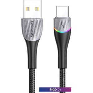 Кабель Usams U77 USB Type-A - USB Type-C SJ542USB01 (1.2, черный)