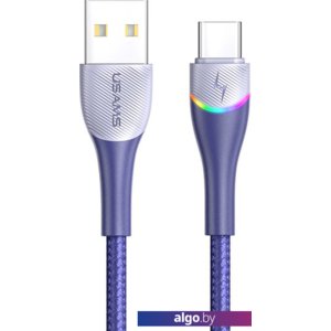 Кабель Usams U77 USB Type-A - USB Type-C SJ542USB02 (1.2, синий)