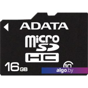 Карта памяти A-Data microSDHC (Class 10) 16GB (AUSDH16GCL10-R)