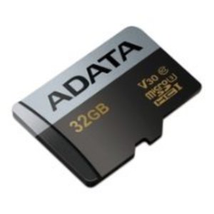 Карта памяти A-Data Premier Pro AUSDH32GUI3V30G-RA1 microSDHC 32GB (с адаптером)