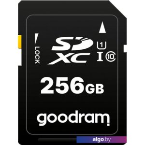 Карта памяти GOODRAM S1A0 SDXC S1A0-2560R12 256GB
