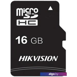 Карта памяти Hikvision microSDHC HS-TF-C1/16G 16GB