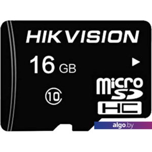 Карта памяти Hikvision microSDHC HS-TF-L2/16G 16GB