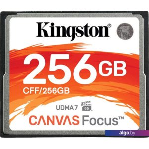 Карта памяти Kingston Canvas Focus CFF/256GB CompactFlash 256GB