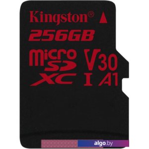 Карта памяти Kingston Canvas React SDCR/256GBSP microSDXC 256GB