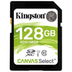 Карта памяти Kingston Canvas Select SDS/128GB SDXC 128GB