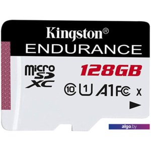 Карта памяти Kingston High Endurance microSDXC 128GB