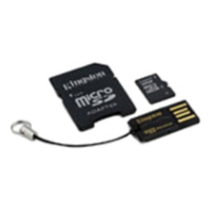 Карта памяти Kingston microSDHC (Class 10) 32GB + адаптер (MBLY10G2/32GB)