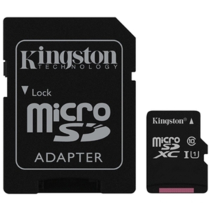 Карта памяти Kingston microSDXC UHS-I (Class 10) 256GB + адаптер [SDC10G2/256GB]