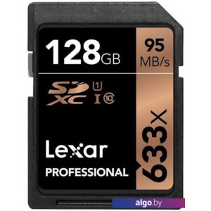 Карта памяти Lexar LSD128GCB1EU633 SDXC 128GB