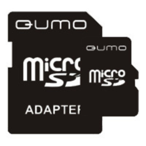 Карта памяти QUMO microSDHC (Class 4) 16GB (QM16GMICSDHC4)