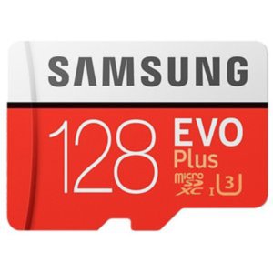 Карта памяти Samsung EVO+ microSDXC 128GB + адаптер [MB-MC128GA]