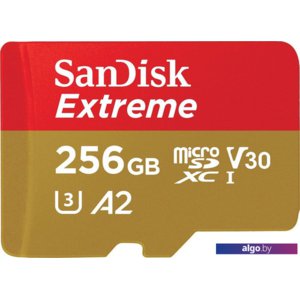 Карта памяти SanDisk Extreme microSDXC SDSQXA1-256G-GN6MN 256GB