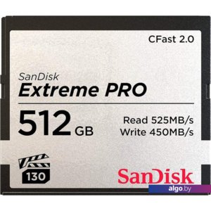Карта памяти SanDisk Extreme PRO CFast 2.0 SDCFSP-512G-G46D 512GB