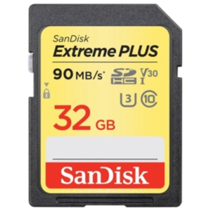Карта памяти SanDisk ExtremePlus V30 SDHC 32GB [SDSDXWF-032G-GNCIN]